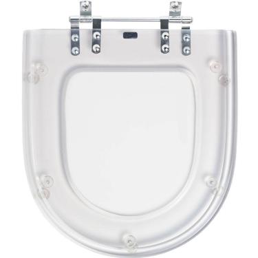 Imagem de Assento Sanitario Poliester Riviera Cristal para vaso Celite