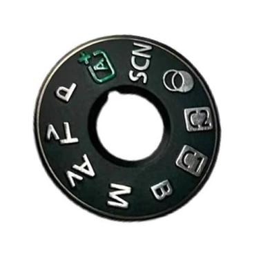 Imagem de Placa de discagem modo interface botão tampa peça de substituição para Canon EOS 90D acessórios de reparo de câmera