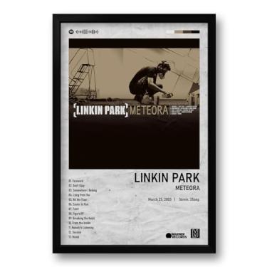 Imagem de Quadro Álbum Spotify Meteora - Linkin Park - 40x60cm