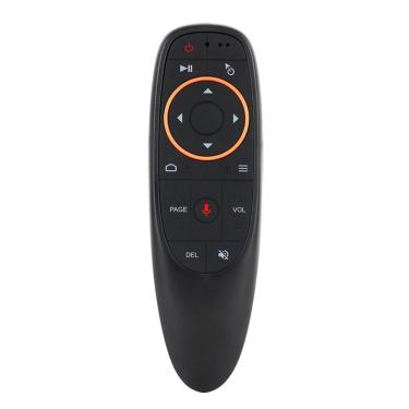 Imagem de Controle remoto de voz do mouse sem fio  aprendizado IR  giroscópio  Android TV Box  HK1  2.4G  H96