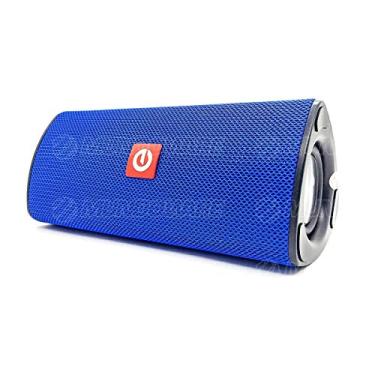 Imagem de Caixa de Som Bluetooth 3.0 Portátil 10W Entrada USB Micro SD Auxiliar P2 Mic Hands Free Exbom CS-M33BT Azul