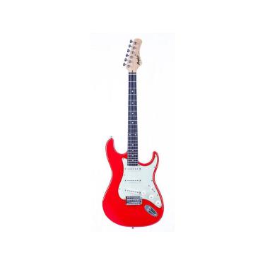 Imagem de Guitarra eletrica Tagima Strato 3s Escala Escura Mg-30 Fiesta Red