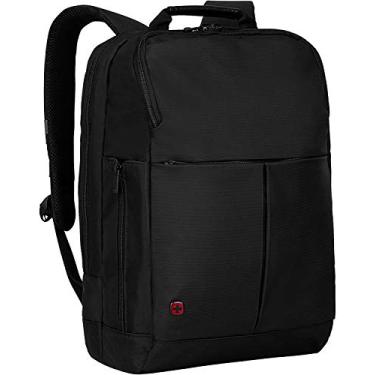 Imagem de WENGER 601068 RELOAD 14 Inch Laptop Backpack, Padded Laptop Compartment with iPad/Tablet/eReader Pocket in Black (11 Litre)