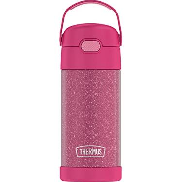 Imagem de Garrafa Infantil Termica Thermos Funtainer 355ml (Rosa Gliter)