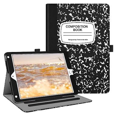 Imagem de Fintie Capa para iPad 6ª/5ª geração (modelo 2018 2017, 9,7 polegadas), iPad Air 2/Air 1 (9,7 polegadas) - [proteção de canto] capa com suporte de visualização em vários ângulos com bolso, livro de