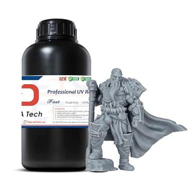 Imagem de Siraya Tech Fast ABS-Like 3D Printer Resin, Tough Grey, Enhanced Durability for 3D Printing, High Impact Resistance, Smooth Finish, Ideal for 4K/8K/12K LCD DLP SLA 3D Printer - 1kg