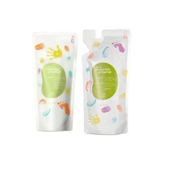 Imagem de Shampoo + Condicionador Refil Para Bebês Mamãe E Bebê Natura