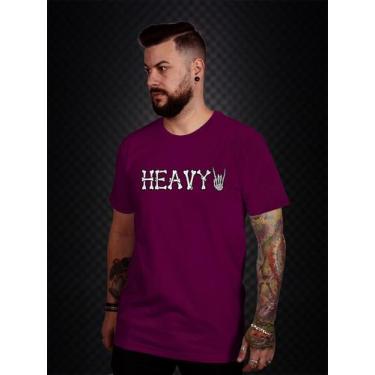 Imagem de Camiseta Heavy Ossinho Violeta
