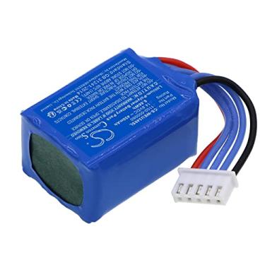Imagem de SPANN Bateria de substituição para WIR Elektronik Switch eUhr eU340 Smart Safe, número da peça: 1100-000080 14,8V