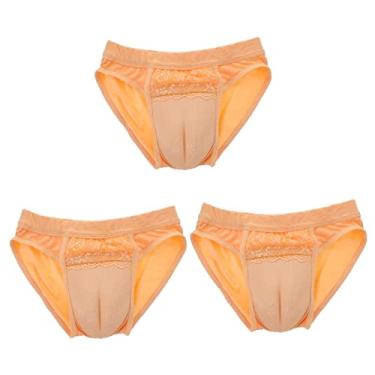 Imagem de 2 peças roupas masculinas para femininas transexuais de algodão masculino/3783 (Color : As Shownx3pcs, Size : 20.5x13x2cmx3pcs)