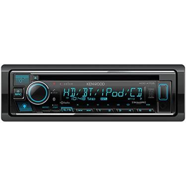 Imagem de KENWOOD KDC-X705 Single DIN CD Receiver with Bluetooth, HD Radio, Alexa Built-in Spotify and Pandora Link for iPhone or Android Phones, SiriusXM Read, (3) 5Volt Pre-Outs