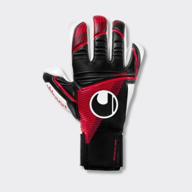 Imagem de Luva De Goleiro Uhlsport Powerline Absolutgrip Finger Surround - e Preto-Masculino