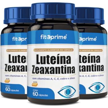 Imagem de Kit 3 Luteína + Zeaxantina com Vitaminas 60 Cápsulas Fitoprime