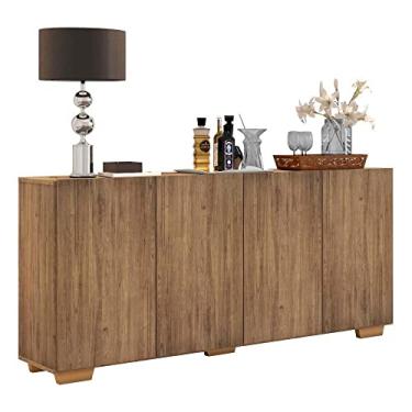Imagem de Aparador Buffet Multimóveis Veneza 4 Portas Fg3557 Rustic/natural