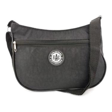 Imagem de Bolsa Casual Lateral Bag Tactel Feminina, Preto
