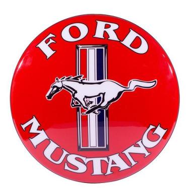 Imagem de Luminoso de Parede Ford Mustang Retrô Vintage Bar, Garagem, Churrasque