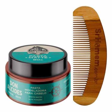 Imagem de Pasta Matte Para Cabelo Calico Jack Pente Curvo Don Alcides