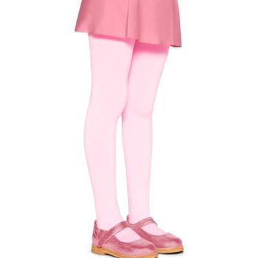Imagem de Meia Calça Lobinha Opaca Fio 80 Infantil 2576-001, Rosa, G