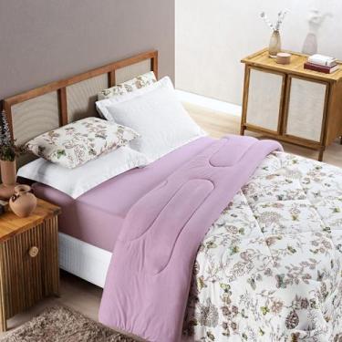 Imagem de Cobredrom Casal Super King Grosso 100% Algodão - Rose - Jm Enxovais