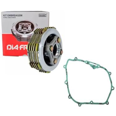 Imagem de Kit Embreagem E Junta Cbx 250 Twister 2001 A 2008 - DIAFRAG / VEDAMOTO