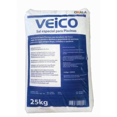Imagem de Sal de Piscina para Gerador de Cloro 25 Kg - Cikala
