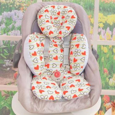 Imagem de Apoio de Corpo Protetor de Bebê Dupla Face Cadeira Carrinho - Enxoval 