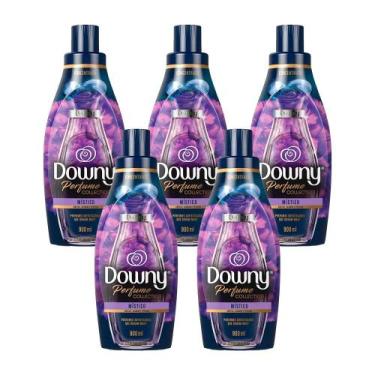 Imagem de Kit 5 Amaciantes Concentrados Downy Perfume Collection Místico 900ml