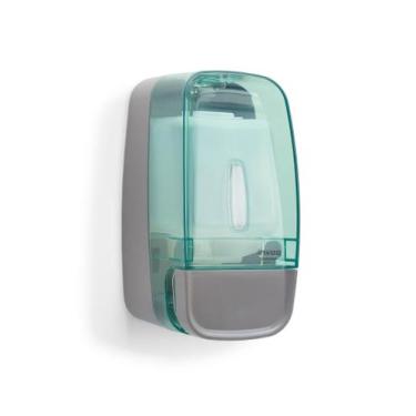 Imagem de Saboneteira Dispenser Porta Sabonete Líquido Compacta Verde Invoq 600m