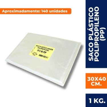 Imagem de Saco plastico pp (30x40 cm) c/ 1 kg. - Tamarozzi