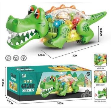 Imagem de Brinquedo Crocodilo Musical  com luz - TOYS