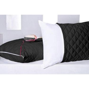 Imagem de Capa Impermeável Matelada e com Zíper para Travesseiro Padrão 70cmx50c