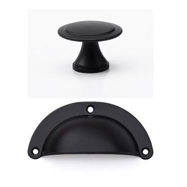 Imagem de Puxadores moveis Puxador de gaveta Puxador concha  Puxador armário coz