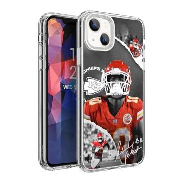 Imagem de FENYIKEKE Compatível com capa para iPhone 13, capa transparente elegante de TPU macio à prova de choque (Kansas-City-Pacheco)