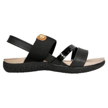 Imagem de Rasteira Modare, Feminino, Preto, 35