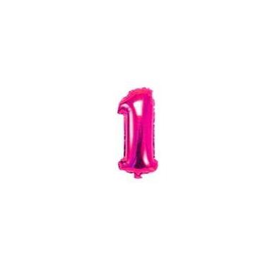 Imagem de Balão Metalizado Número Pink de 40cm (16 Polegadadas) - Pink - Plena M