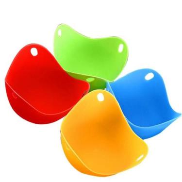 Imagem de Forma saudável ovo cozimento silicone 9x6cm ovo poché  - Lar Presente