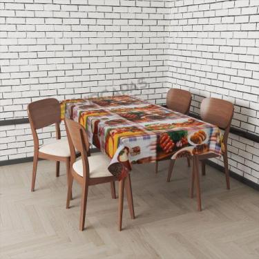Imagem de Toalha De Mesa Retangular Impermeavel Termica 6 Lugares - Vip Capas, R