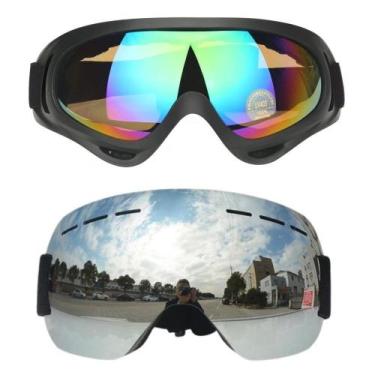 Imagem de Kit 2 Óculos Ski Snowboard Jetski Escalada Proteção Uv 400 - PENDULARI