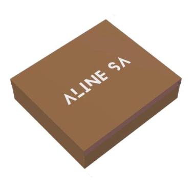 Imagem de Caixa Presente  ALINE SA - Bege