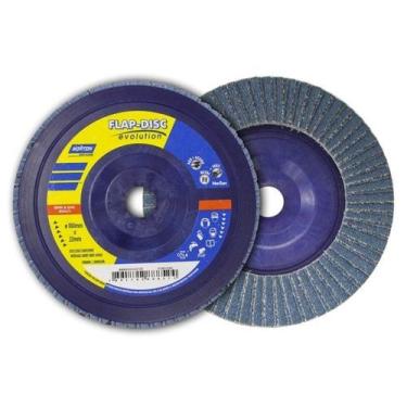Imagem de Disco Flap Disc 4.1/2" gr 80 Plastico Norzon R 822 - Norton