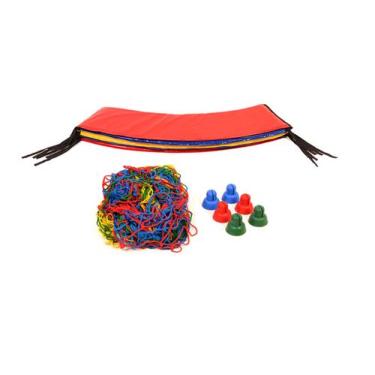 Imagem de Kit Proteção de Molas Rede de Proteção e Ponteira para Cama Elástica 1