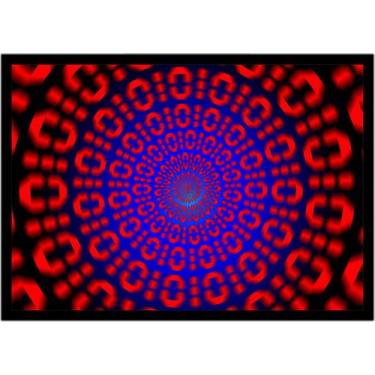 Imagem de Quadro Decorativo Informática Tecnologia Binário Computação Lojas Sala