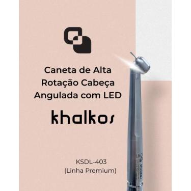 Imagem de Alta Rotação Cabeça Angulada C/ Led Khalkos