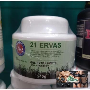 Imagem de Gel 21 ervas 240g - NATUFLORES