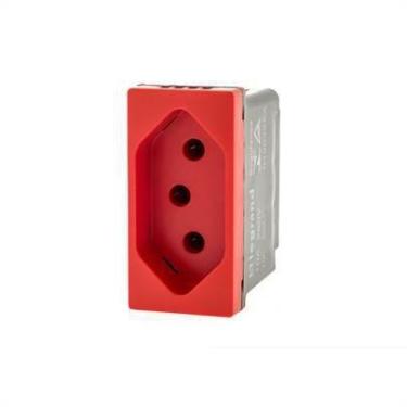 Imagem de Tomada Módulo 20A Vermelha - PialPlus+ - PIAL LEGRAND