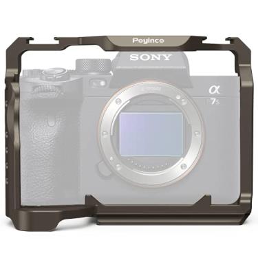 Imagem de Poyinco Gaiola de câmera apenas para câmera Sony Alpha 7S III / A7S III / A7SIII / A7S3
