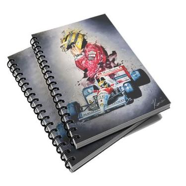 Imagem de Caderno Universitário 10 Mat Pers.Tema Formula 1 F1 Mod03 - Premium