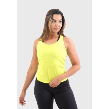 Imagem de Regata E Top Academia Feminino Kit Treino Esportivo Caminhada Corrida Leve-Feminino