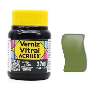Imagem de Verniz Vitral Acrilex 37ml, 545 - VERDE OLIVA