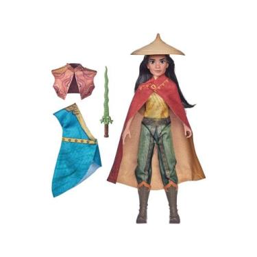 Imagem de Boneca Disney Raya e O Último Dragão - Estilos de Aventura com Acessór